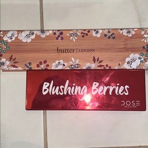 Dose blushing berries eye shadow and butter pallet